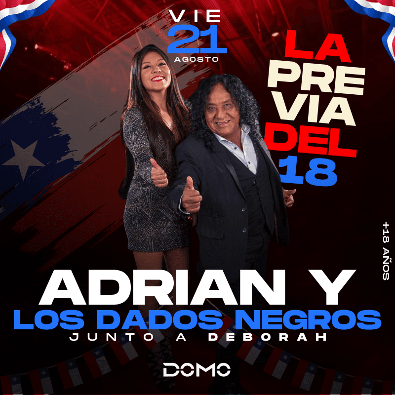 Domo: ADRIÁN, DEBORAH Y LOS DADOS NEGROS image}